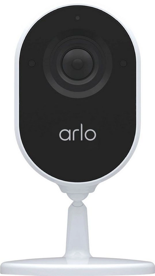 Arlo Essential Smarthome Kamera in Weiss | WiFi Überwachungskamera | Spotlight | Full-HD-Objektiv mit 130-Grad-Sichtfeld | Integrierte Lautsprecher und Mikrofon