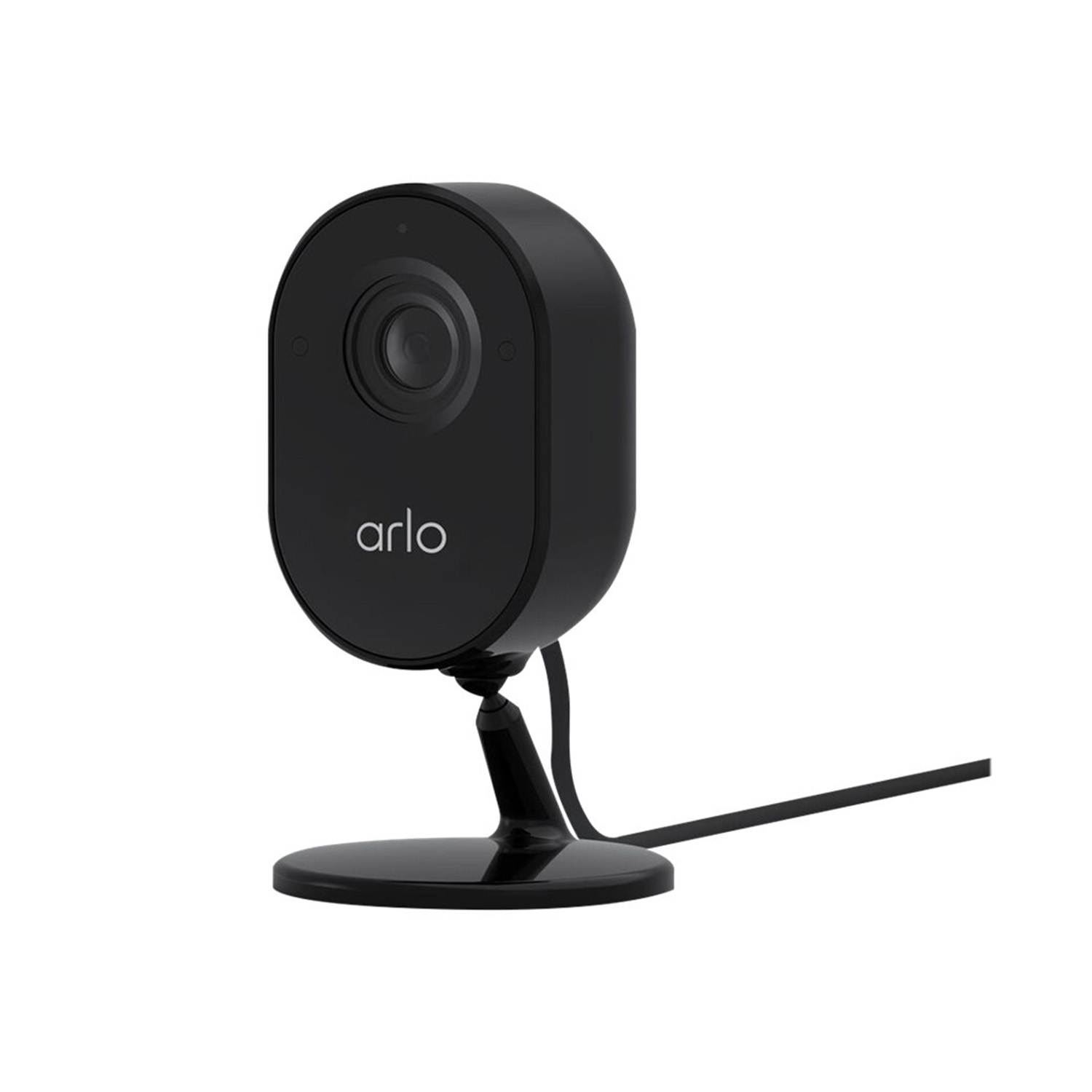 Arlo Essential Indoor Smarthome Kamera Weiß | Innenbereich WiFi-Kamera | 130° Sichtfeld | Spotlight | Integrierte Lautsprecher und Mikrofon | Wetterfestes Kameragehäuse