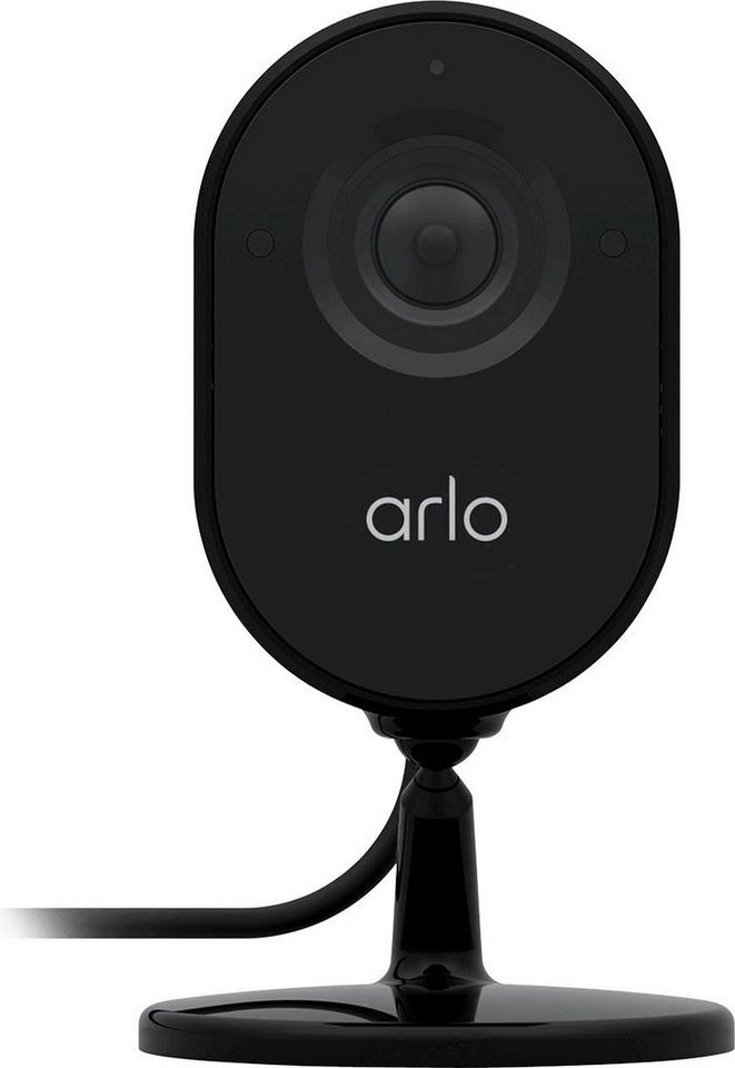 Arlo Essential Indoor Smarthome Kamera Weiß | Innenbereich WiFi-Kamera | 130° Sichtfeld | Spotlight | Integrierte Lautsprecher und Mikrofon | Wetterfestes Kameragehäuse