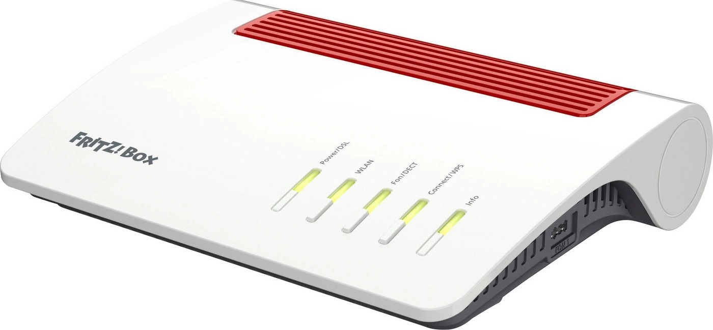 AVM FRITZ!Box 7590 AX | Wireless Router | Highspeed mit Wi-Fi 6 | Intelligentes WLAN Mesh für das Heimnetz | Für alle DSL-Anschlüsse bis 300 MBit/s