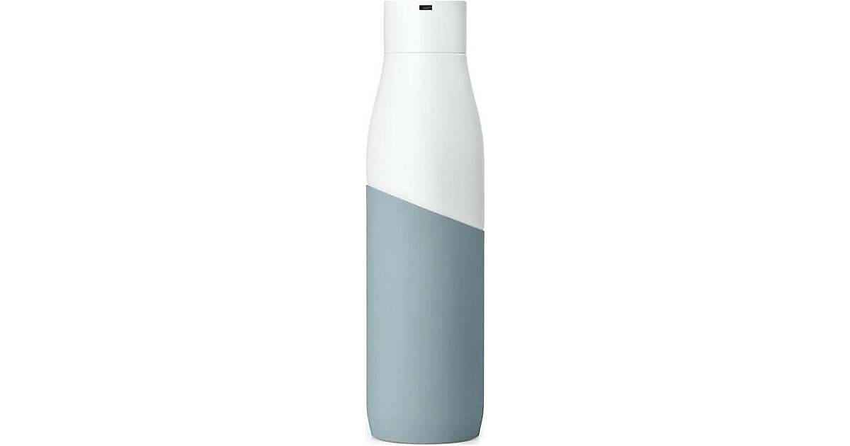 LARQ Bottle Movement Terra Edition White Pebble | 710ml | hält bis zu 24h kalt und bis 12h warm | Sauberes Wasser in 60 sek.