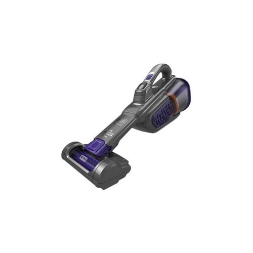 Black & Decker BHHV520BFP Dustbuster Schwarz - Violett | Akku-Handstaubsauger | 36 Watt Saugleistung | 2000 mAh Akkuleistung | Eco Smart Ladetechnologie