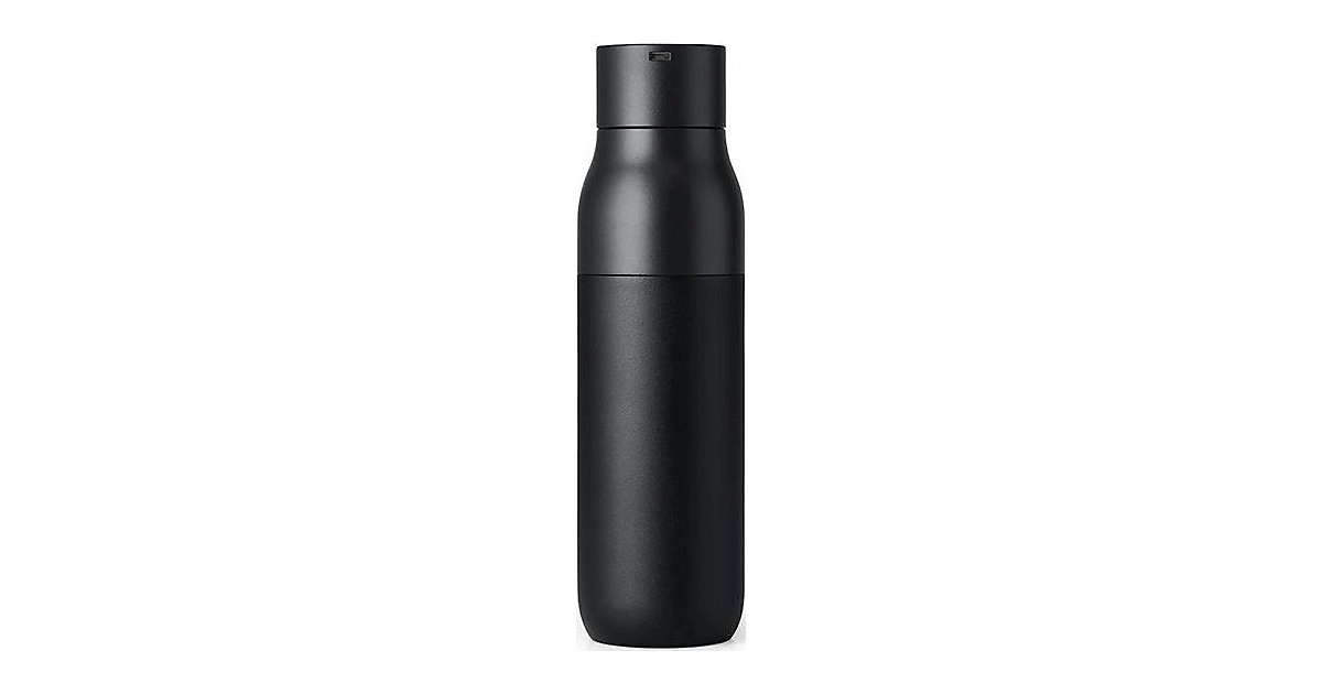 LARQ Bottle 500ml Schwarz | Wasseraufbereitungstrinkflasche | Reines Wasser in 60 Sekunden | Hält das Wasser 24 Stunden lang kalt | intelligente Selbstreinigung