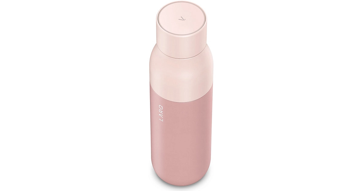 LARQ Bottle 500ml Himalayan Pink | Wasseraufbereitungstrinkflasche | Reines Wasser in 60 Sekunden | Hält das Wasser 24 Stunden lang kalt | intelligente Selbstreinigung