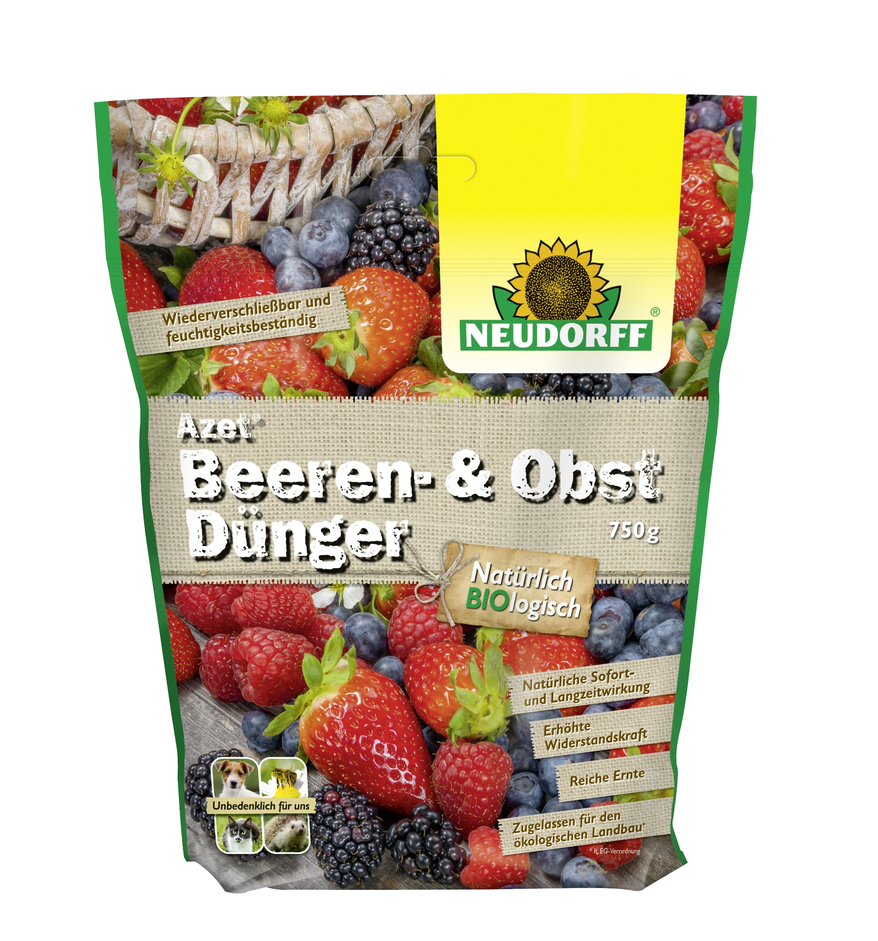 Neudorf Azet Beeren und Obstdünger