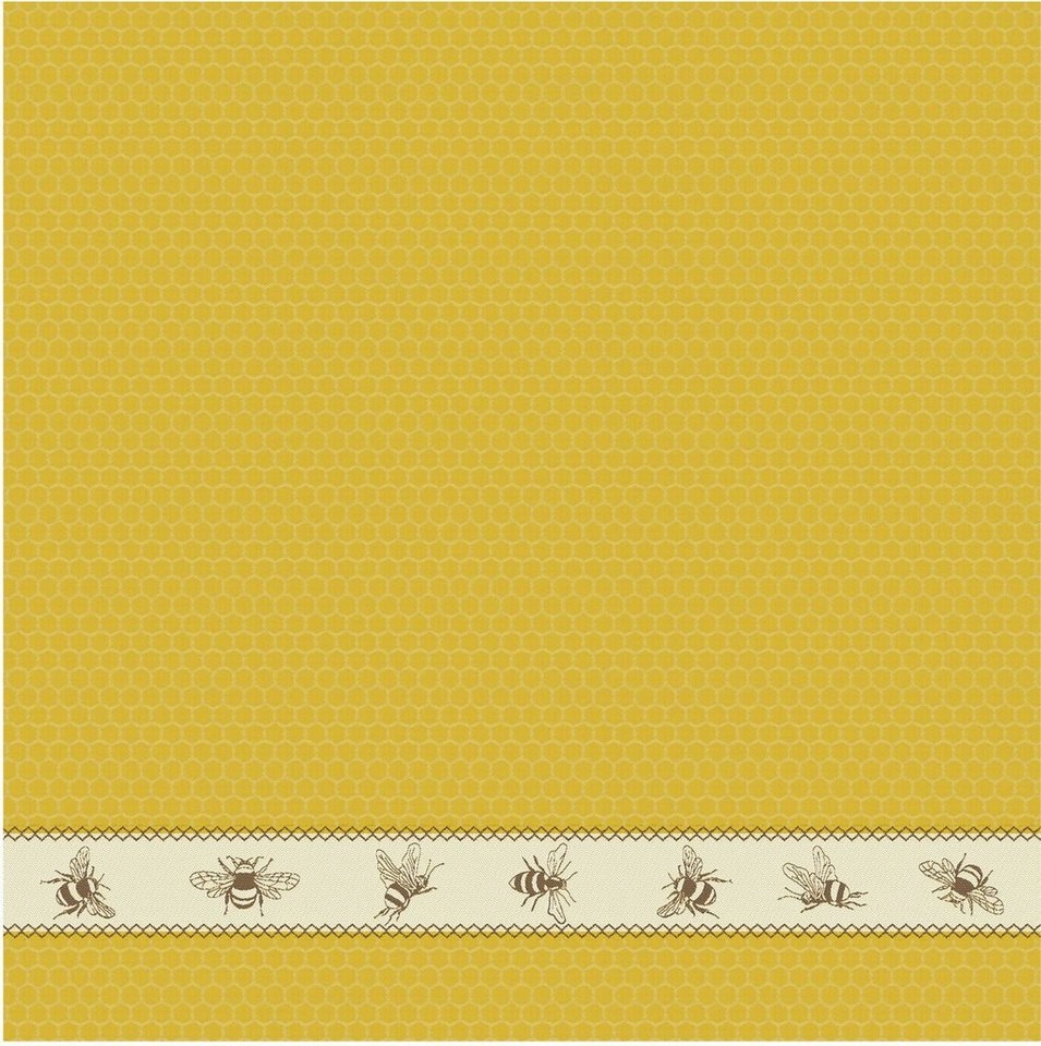 DDDDD Geschirrtuch »Bees«, (Set, 4-tlg., Combi-Set: bestehend aus 2x Küchentuch + 2x Geschirrtuch)