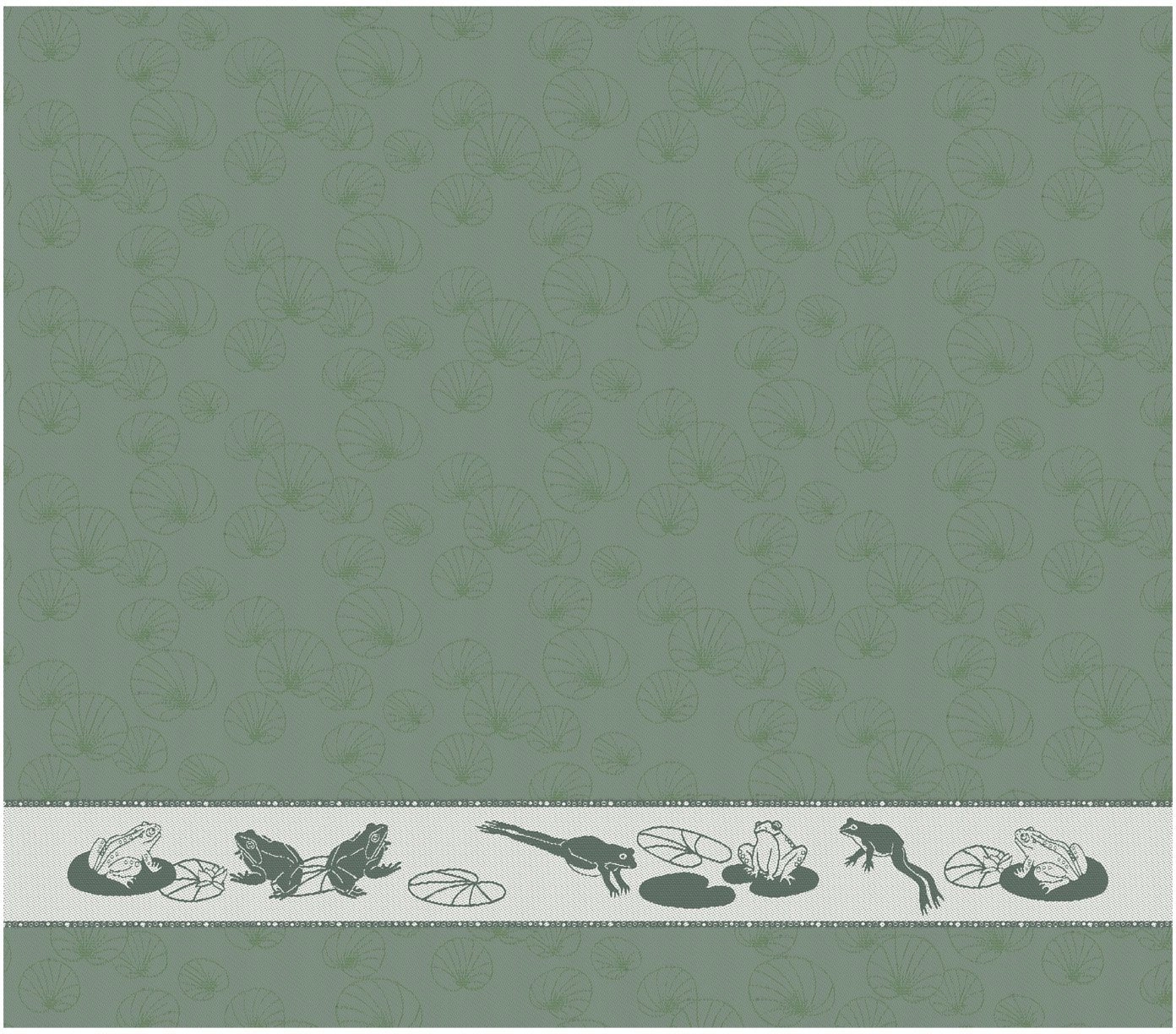 DDDDD Geschirrtuch »Froggy«, (Set, 4-tlg., Combi-Set: bestehend aus 2x Küchentuch + 2x Geschirrtuch)