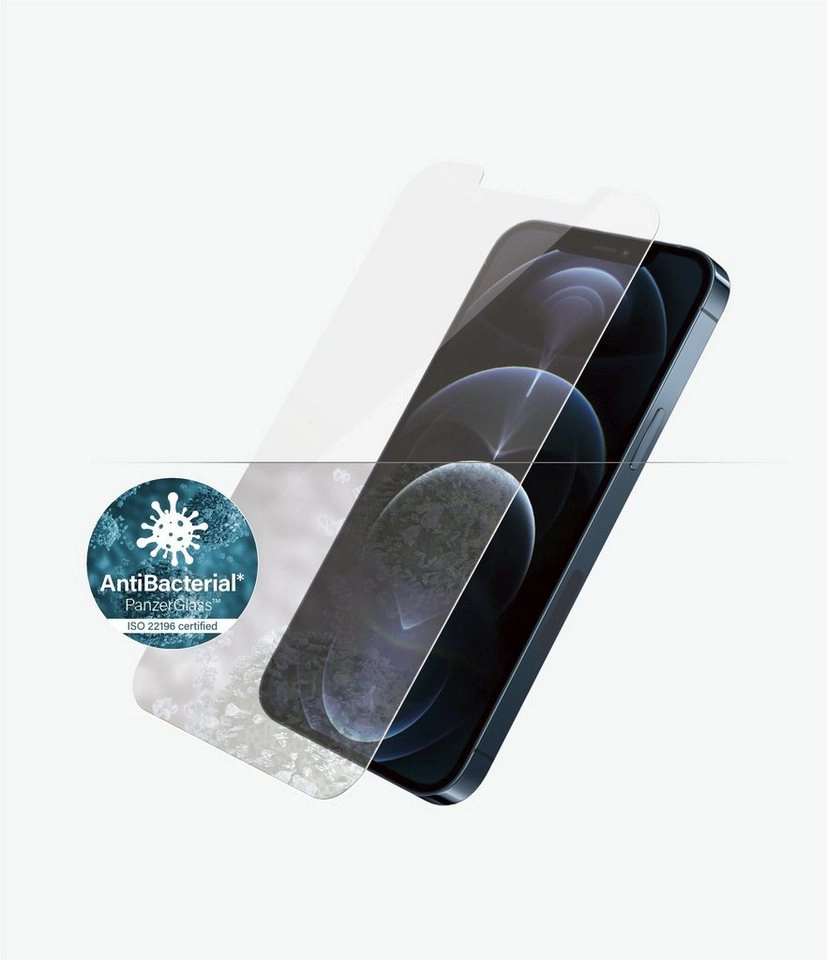 PanzerGlass »iPhone 12 Pro Max Antibakteriel Standard Fit« für Apple iPhone 12 Pro Max, Displayschutzglas
