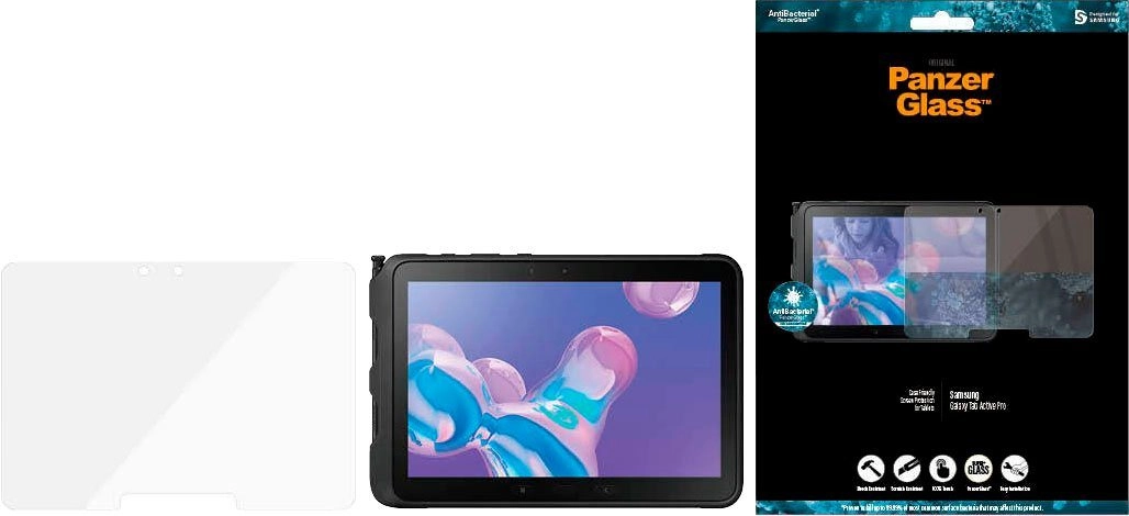 PanzerGlass »Samsung Galaxy Tab Active Pro (CaseFriendly, Antibakteriel)«, Displayschutzglas, 1 Stück