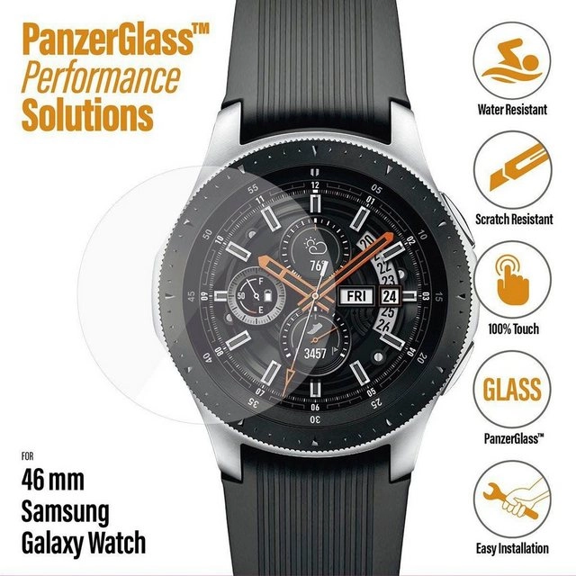 PanzerGlass »Schutzglas für Samsung Galaxy Watch 46 mm« für Samsung Galaxy Watch, 46 mm, Displayschutzglas