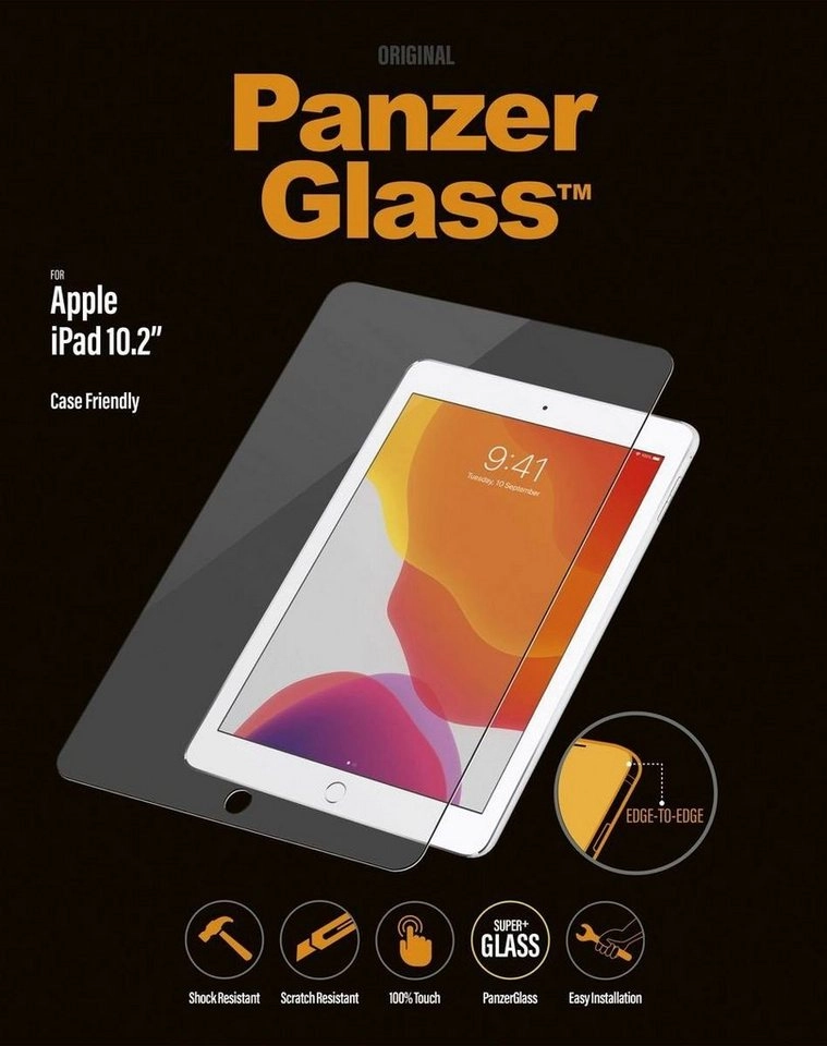 PanzerGlass »Schutzglas Case Friendly für Apple iPad 10,2''« für Apple iPad 25,9 cm (10,2 Zoll), Displayschutzglas