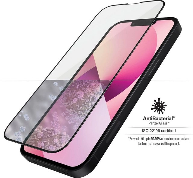 PanzerGlass »PanzerGlass E2E CF für iPhone 13 mini«, Displayschutzfolie