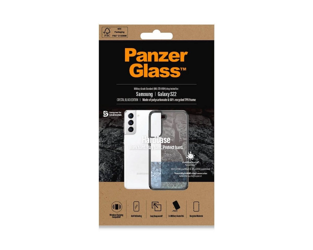 PanzerGlass »HardCase für Samsung Galaxy S22 Antibakteriel«, Displayschutzglas, 1 Stück