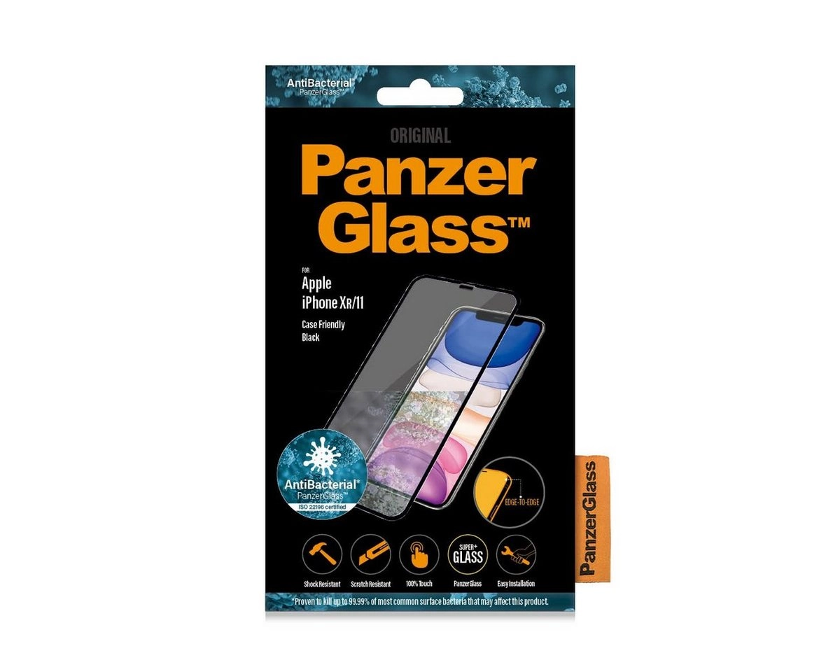 PanzerGlass »Edge to Edge Apple iPhone 11, XR CaseFriendly« für Apple iPhone XR, Apple iPhone 11, Displayschutzglas