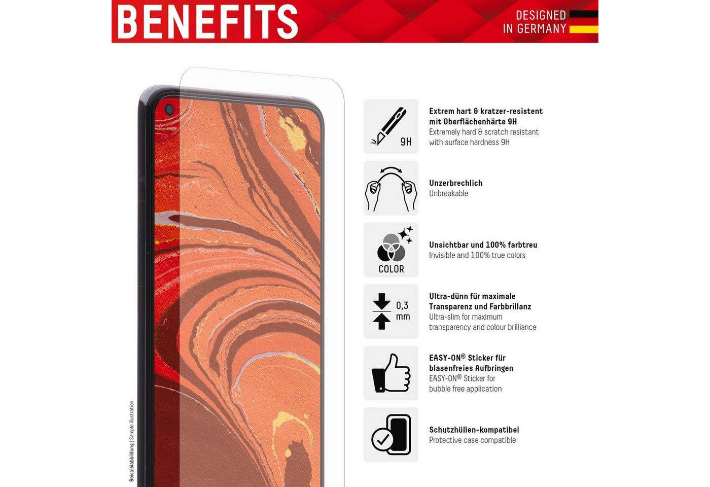 Displex »Smart Glass - Xiaomi Redmi Note 11S 5G«, Displayschutzglas