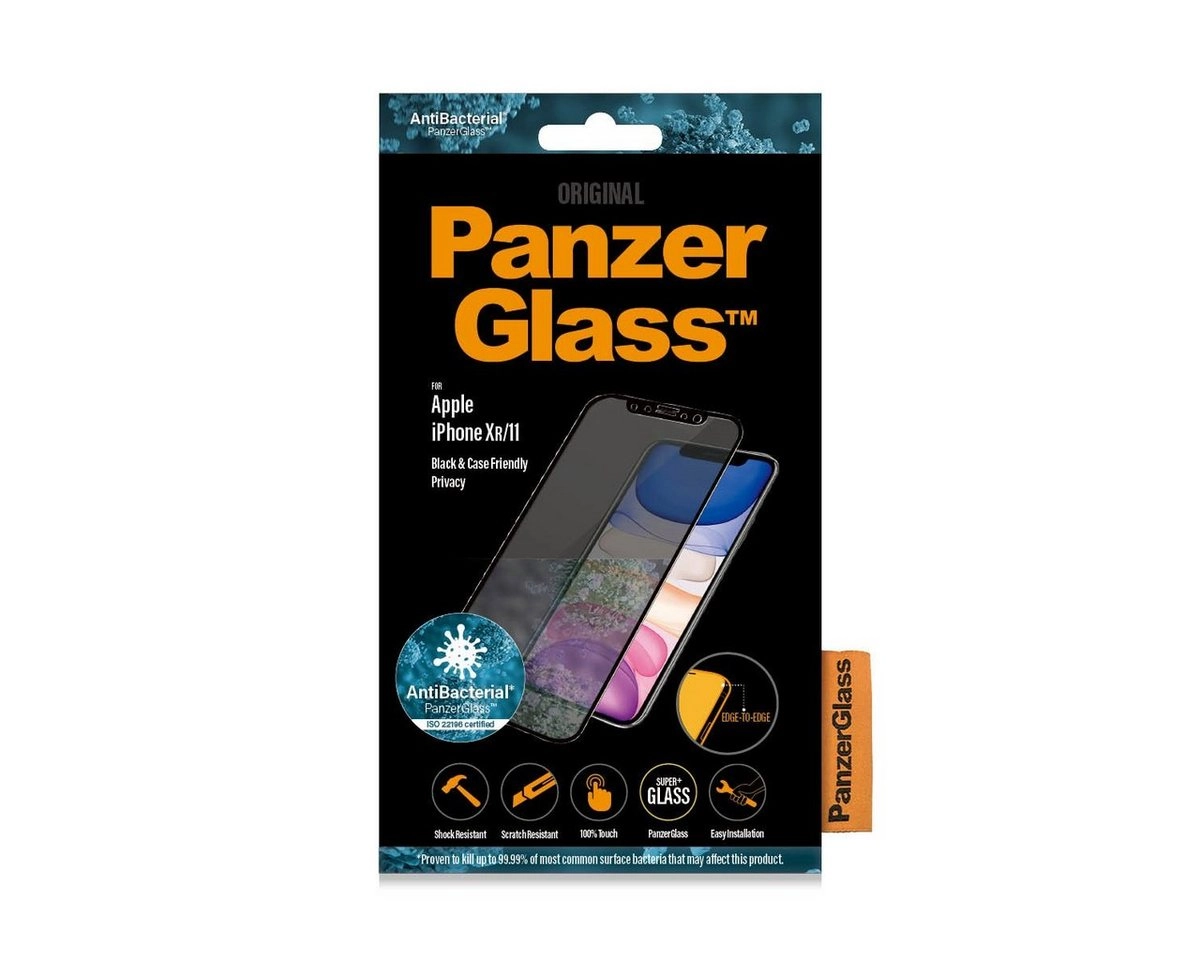 PanzerGlass »Privacy Case Friendly Apple iPhone XR/11« für Apple iPhone XR/11, Displayschutzglas