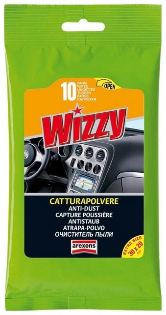 Arexons »WIZZY Antistaub« Armaturenreiniger (10 Stk)