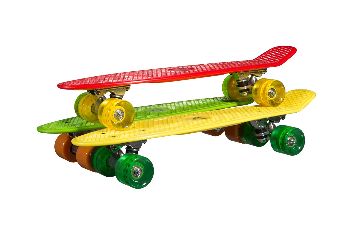 PiNAO 38203 Retro-Skateboard in verschiedenen Farben