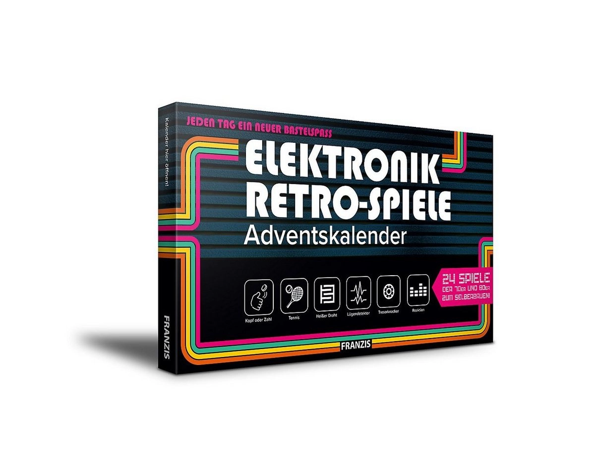 Franzis Adventskalender Elektronik Retro-Spiele