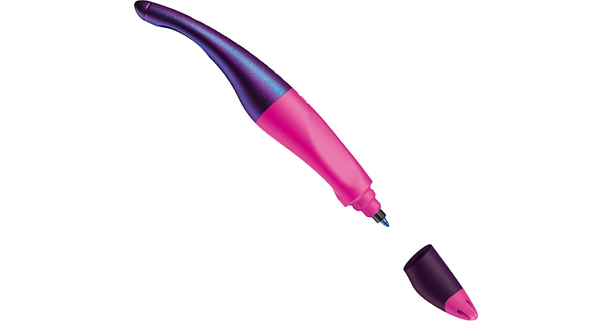 STABILO® Easy Tintenroller Linkshänder Holograph magenta