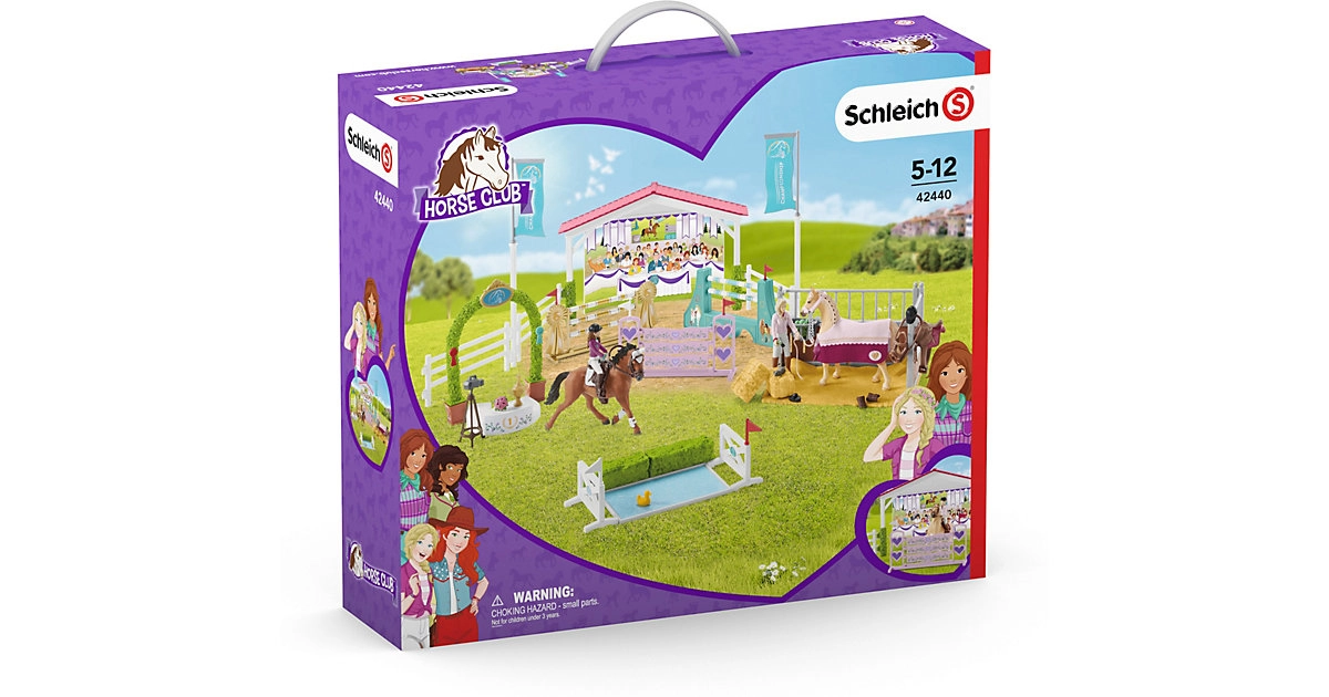 Schleich 42440 Horse Club Freundschaftsturnier Parcours Pferdevorführung