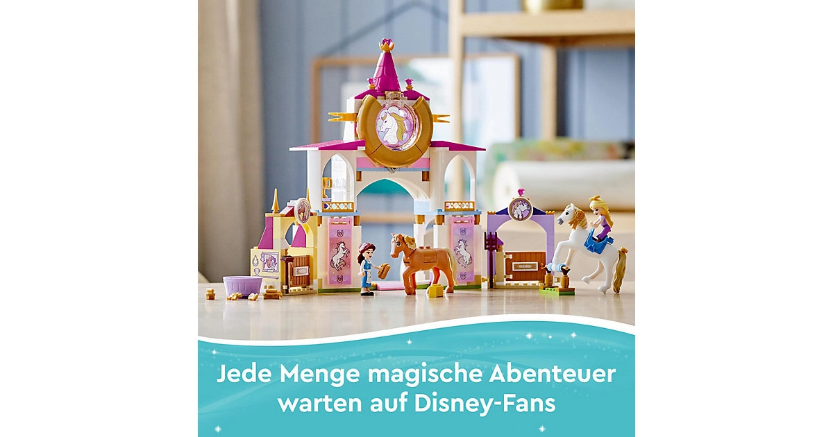 LEGO® Disney Princess™ 43195 Belles und Rapunzels königliche Ställe