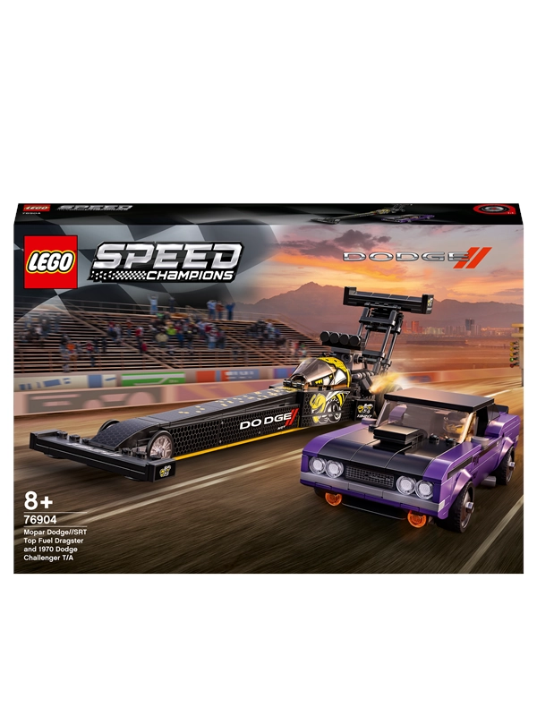 LEGO® Speed Champions 76904 Mopar Dodge//SRT Dragster & 1970 Dodge Challenger