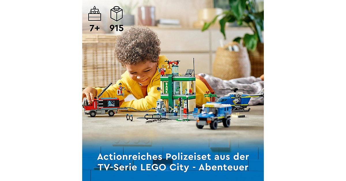 LEGO® 60317 Banküberfall mit Verfolgungsjagd