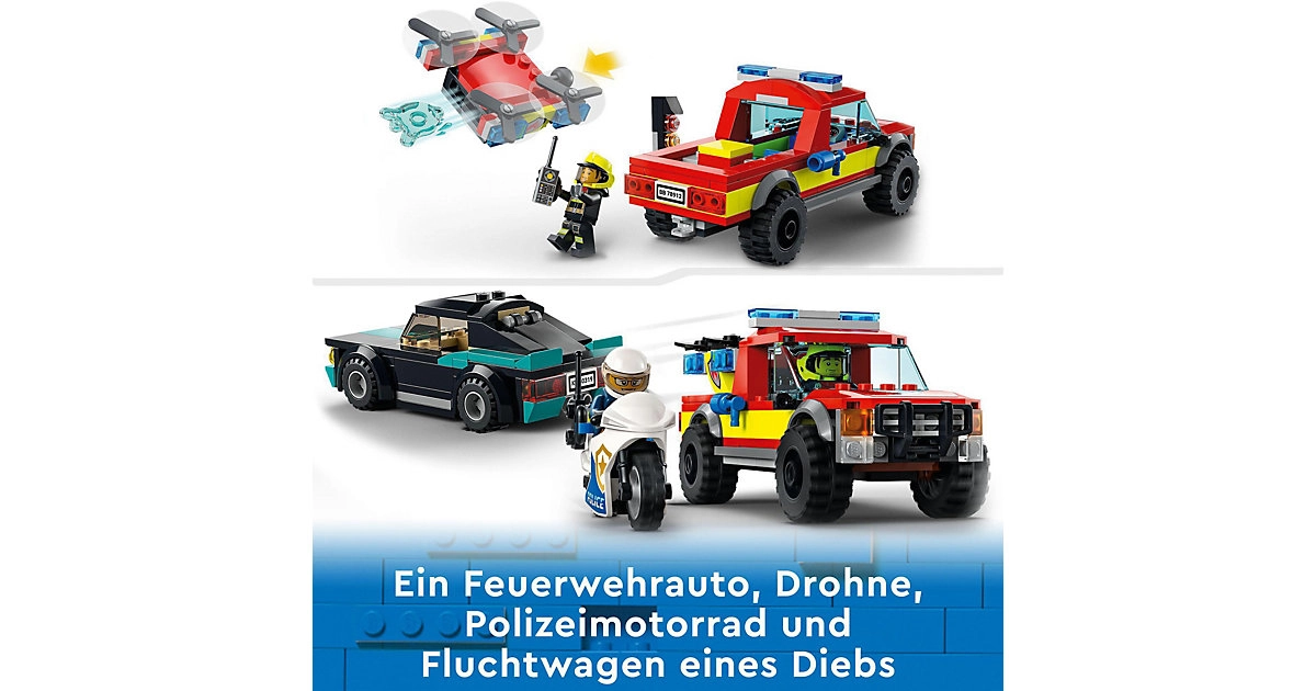 LEGO® 60319 Löscheinsatz und Verfolgungsjagd