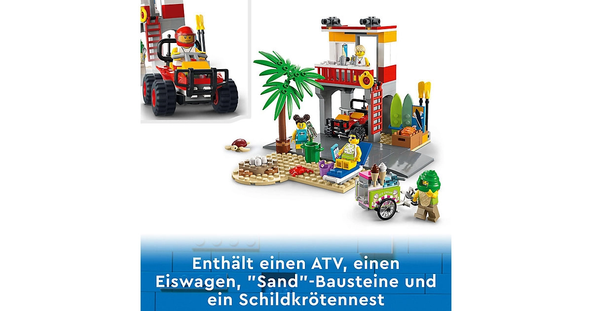 LEGO® 60328 Rettungsschwimmer-Station