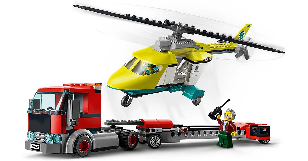 LEGO® 60343 Hubschrauber Transporter