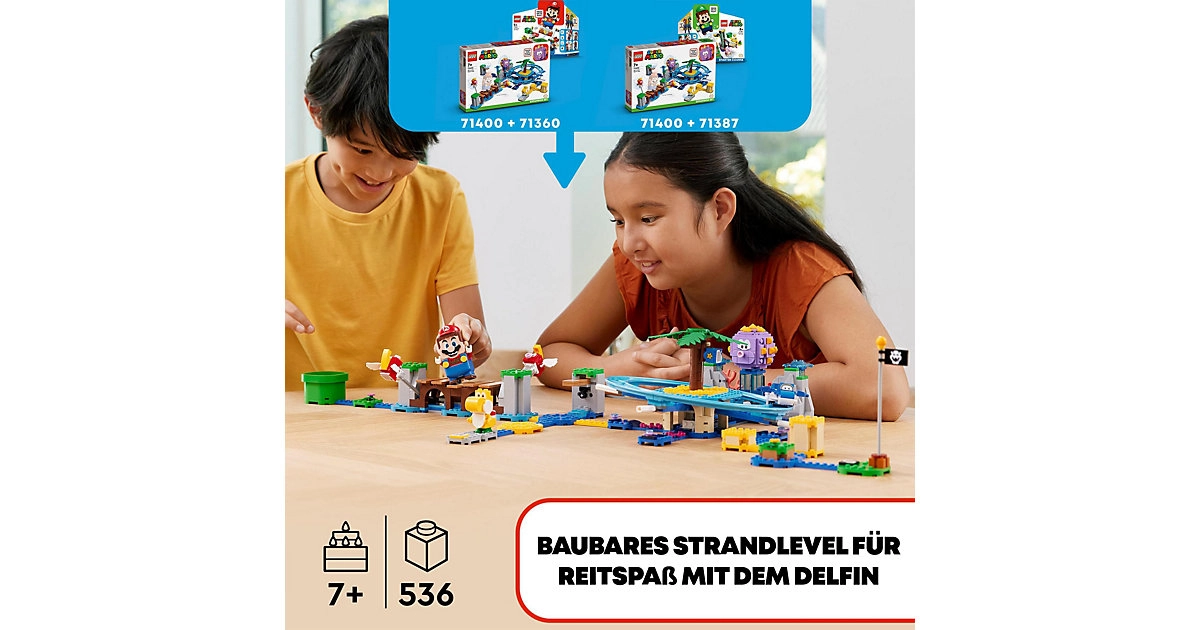 LEGO® 71400 Maxi-Iglucks Strandausflug – Erweiterungsset