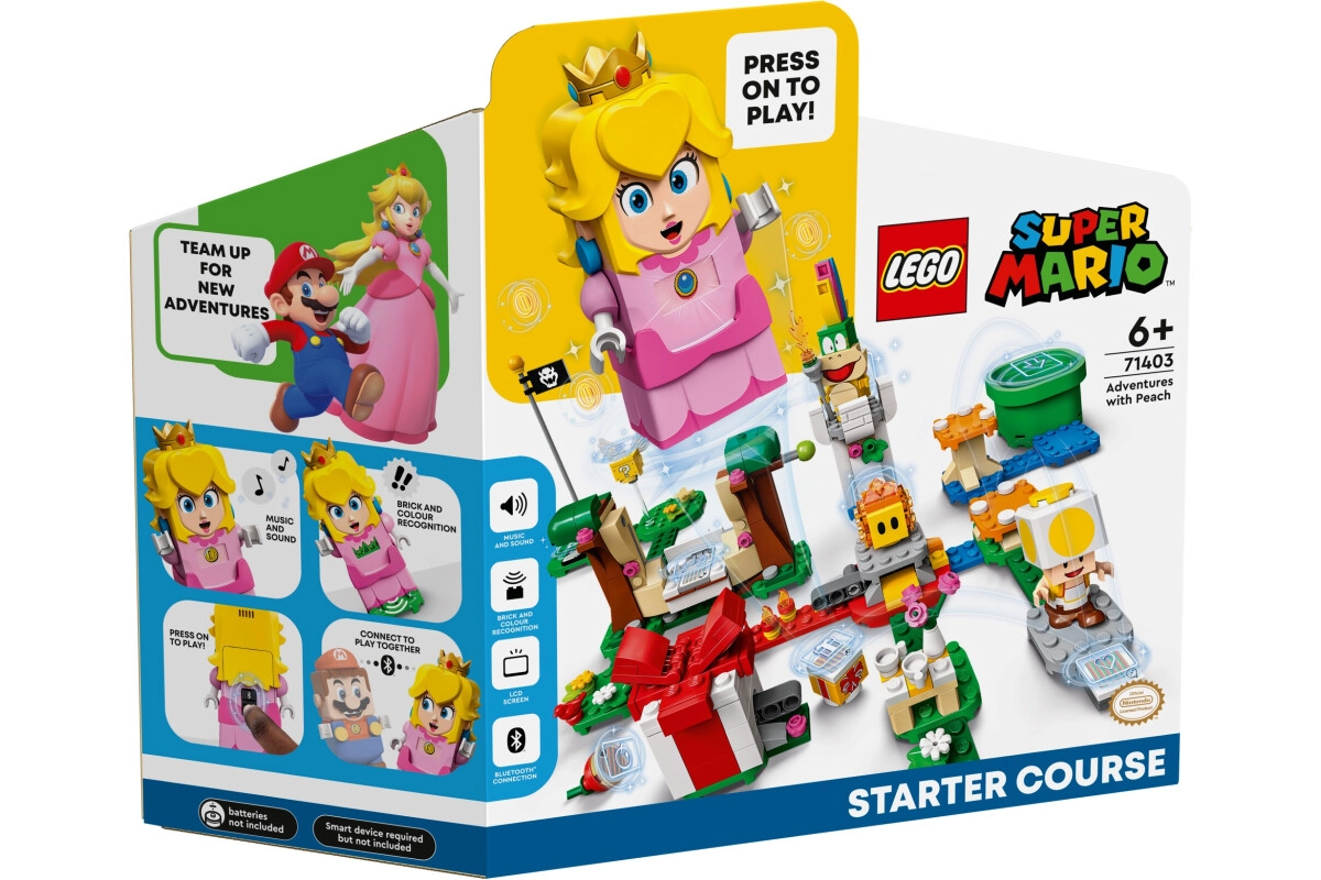 LEGO® Super Mario™: Abenteuer mit Peach – Starterset (71403); Bauset (354 Teile)
