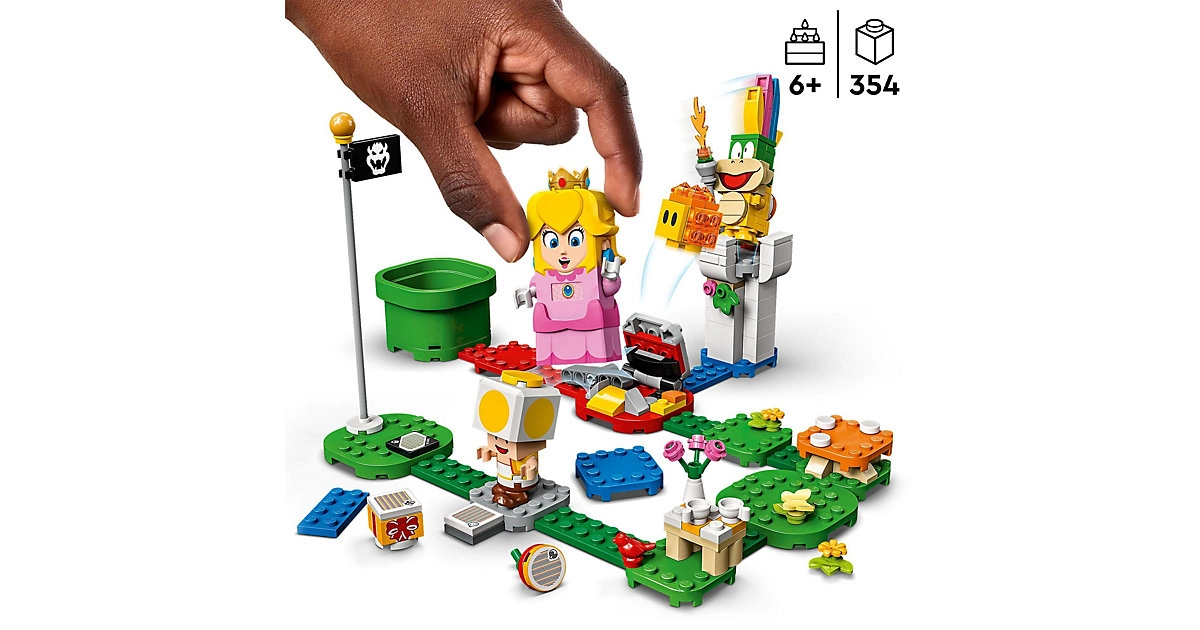 LEGO® Super Mario™: Abenteuer mit Peach – Starterset (71403); Bauset (354 Teile)