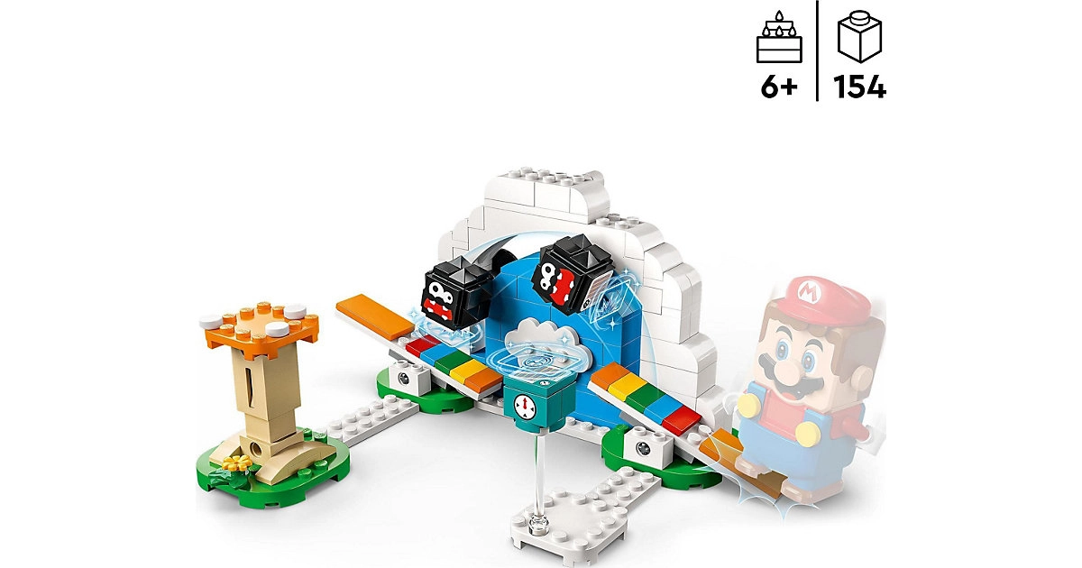 LEGO® Super Mario™: Fuzzy-Flipper – Erweiterungsset (71405); Bauset (154 Teile)
