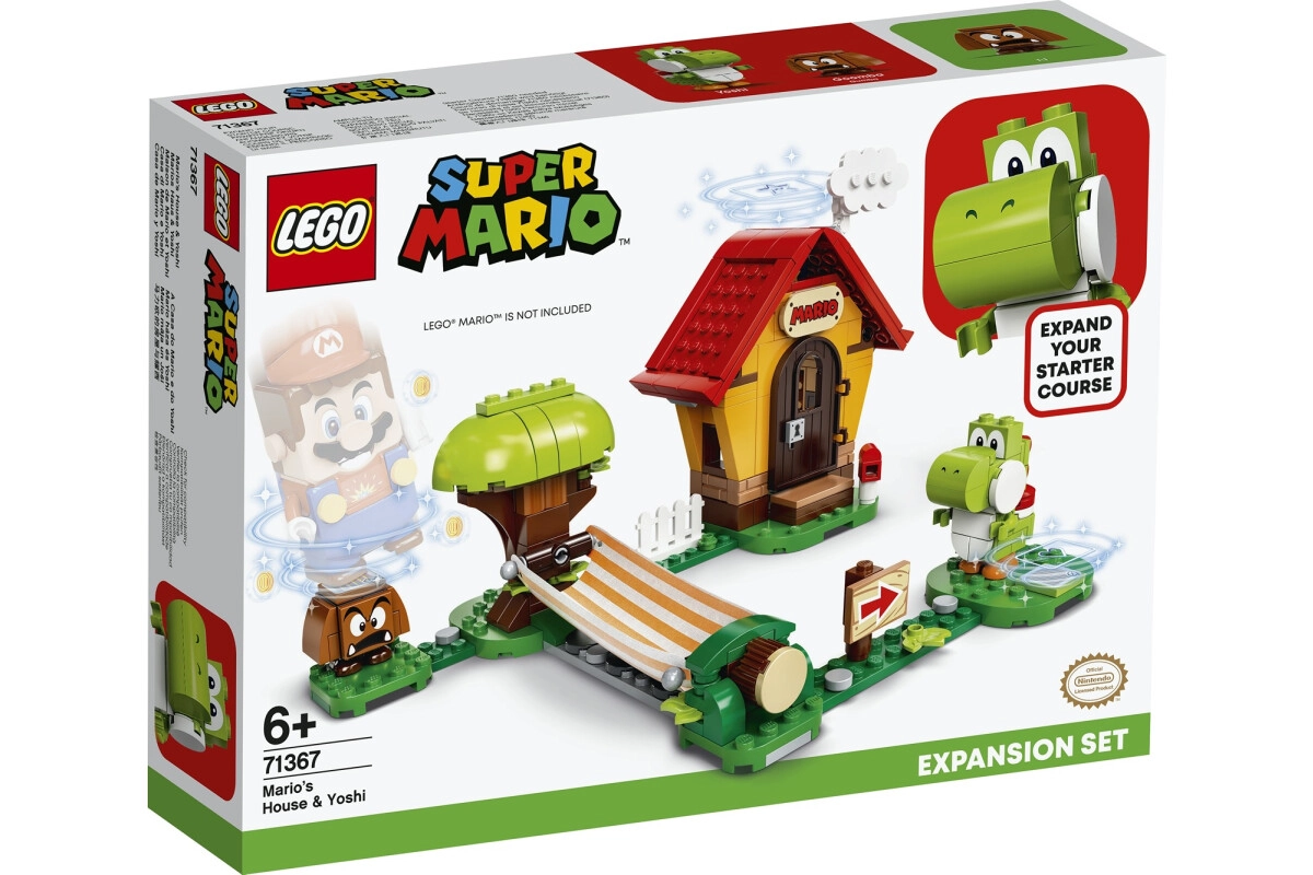 LEGO® Super Mario 71367 Marios Haus und Yoshi - Erweiterungsset