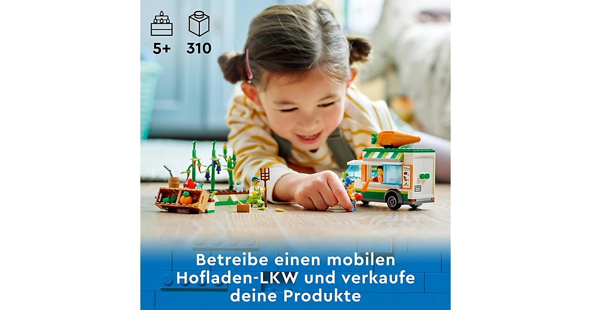 LEGO® City Farm 60345 Gemüse-Lieferwagen