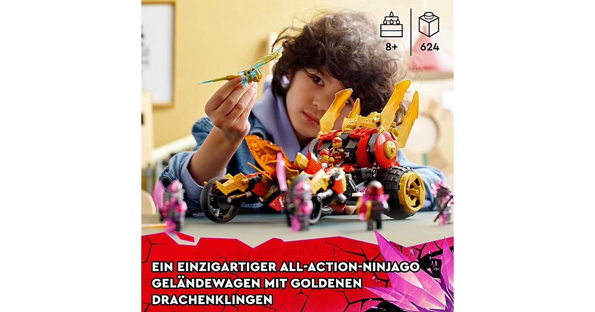 LEGO® Kais Golddrachen-Raider