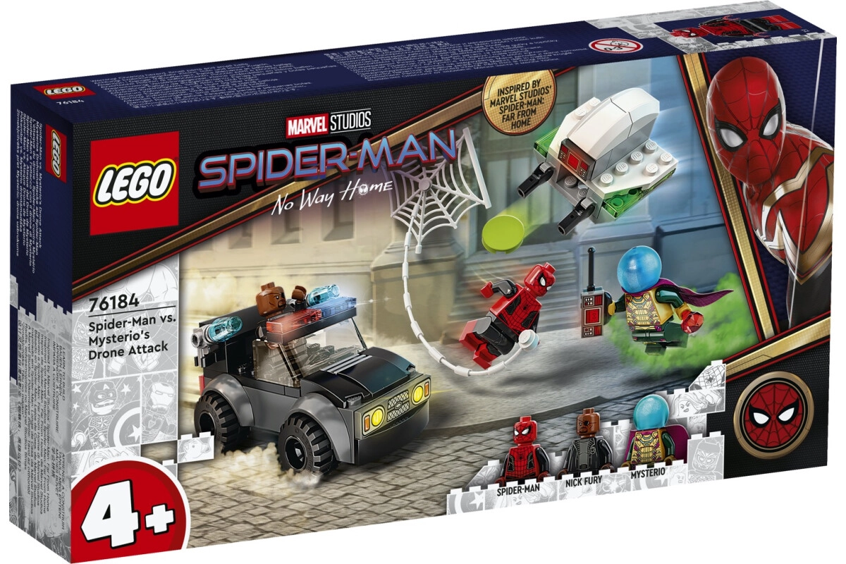 LEGO® Marvel Super Heroes 76184 Mysterios Drohnenattacke auf Spider-Man