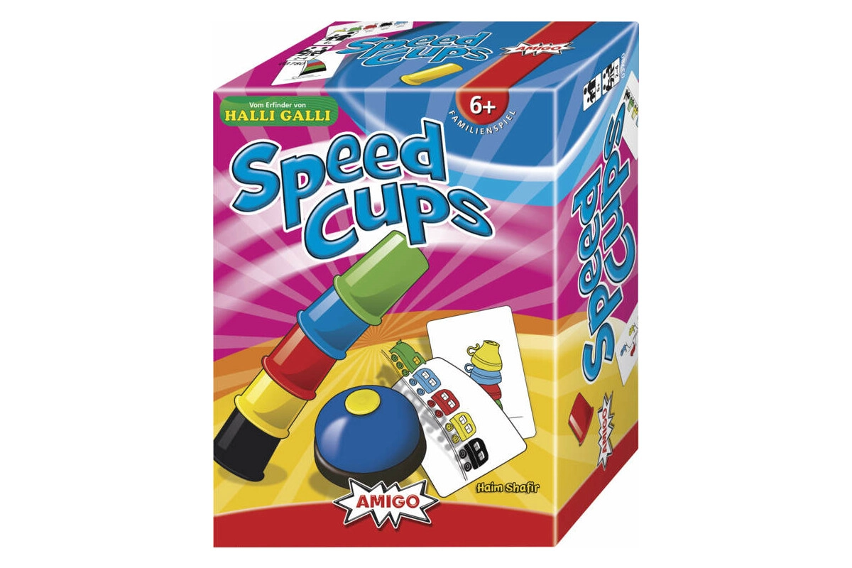 Speed Cups - Actionspiel für 2-4 Spieler ab 6 Jahren