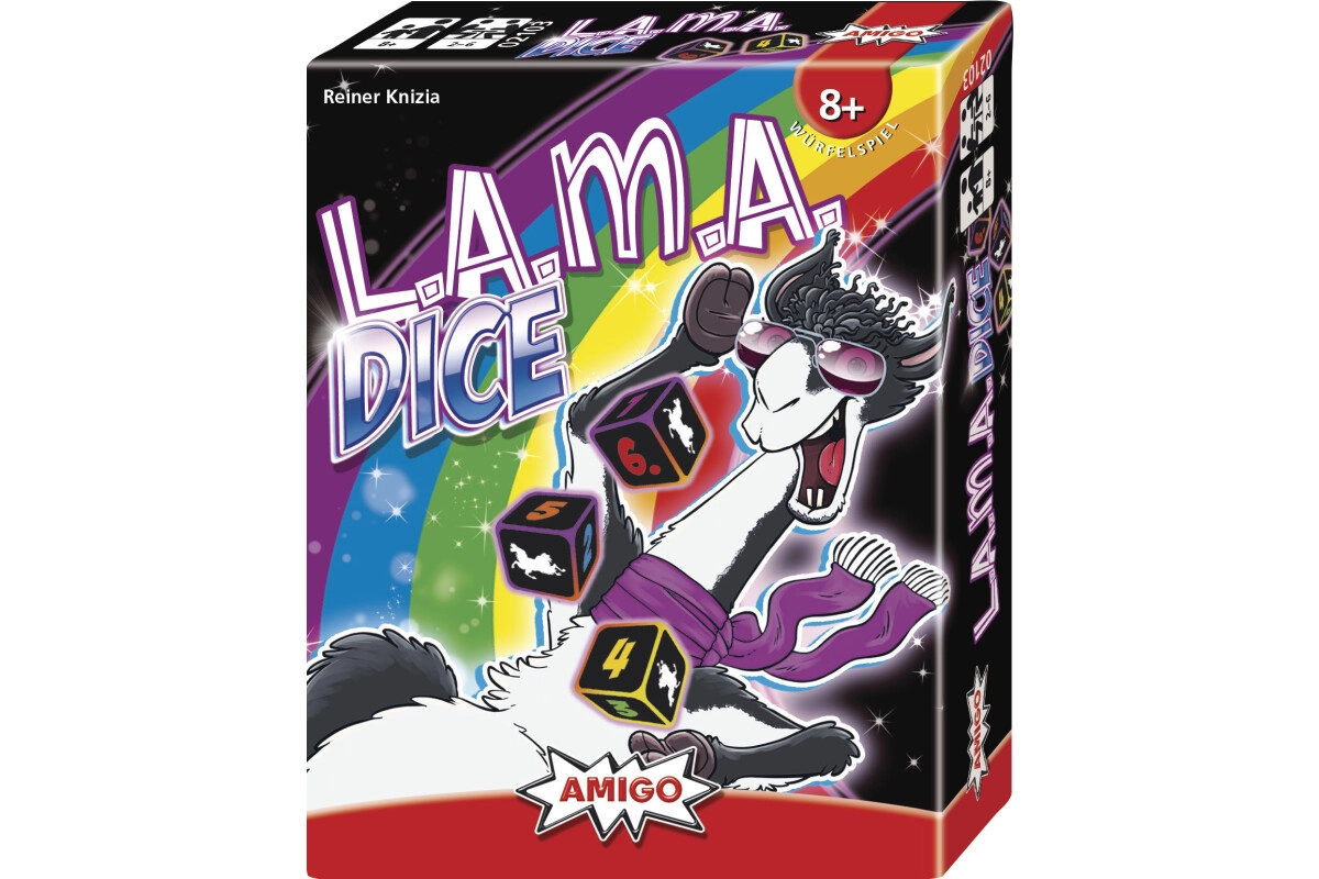 Amigo 02103 LAMA Dice für 2-6 Spieler ab 8 Jahren