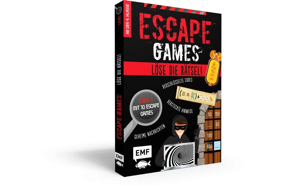 Escape Games Level 1 (rot) Löse die Rätsel 10 Escape Games ab der 4. Klasse