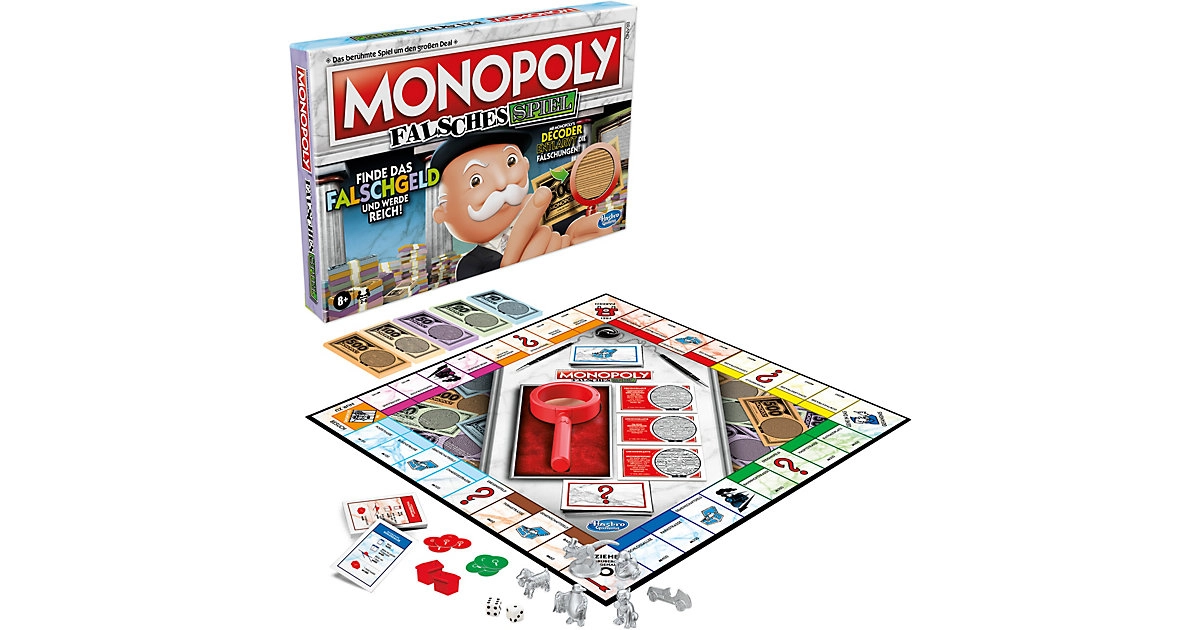Monopoly falsches Spiel die schnelle Version - für 2-6 Spieler ab 8 Jahren