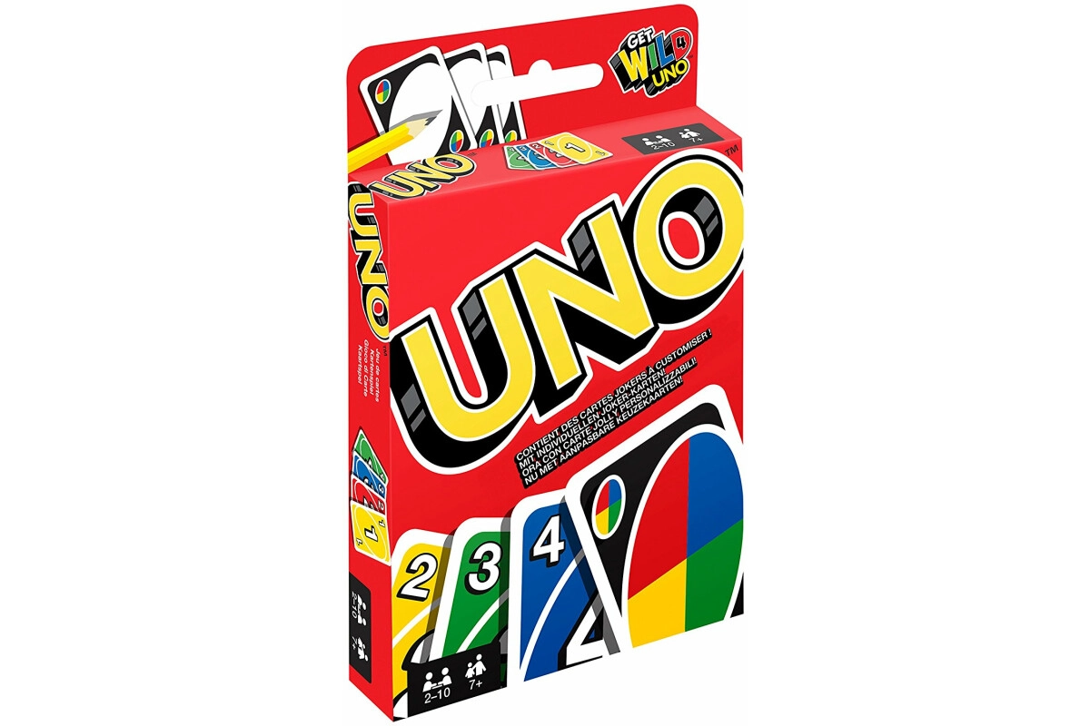 UNO - Kartenspiel für 2-10 Spieler ab 7 Jahren