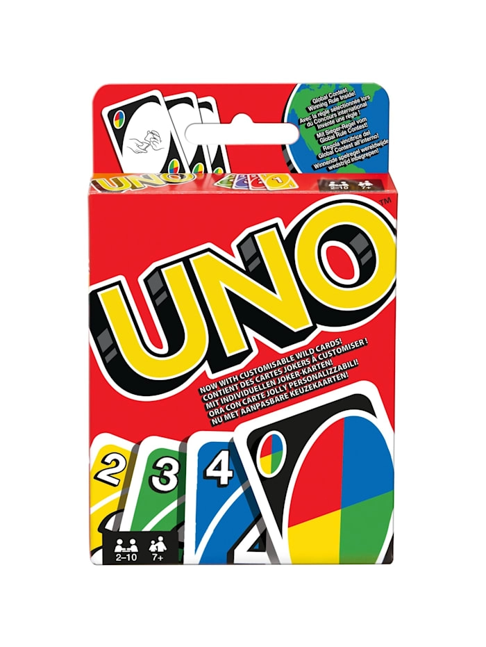 UNO - Kartenspiel für 2-10 Spieler ab 7 Jahren