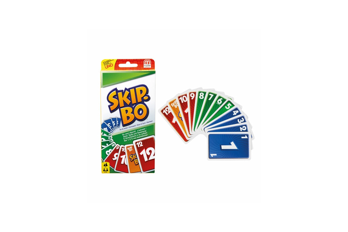 Mattel Skip-Bo Kartenspiel ab 7 Jahre