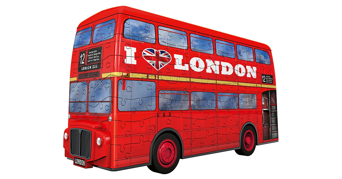 London Bus - 3D Puzzle