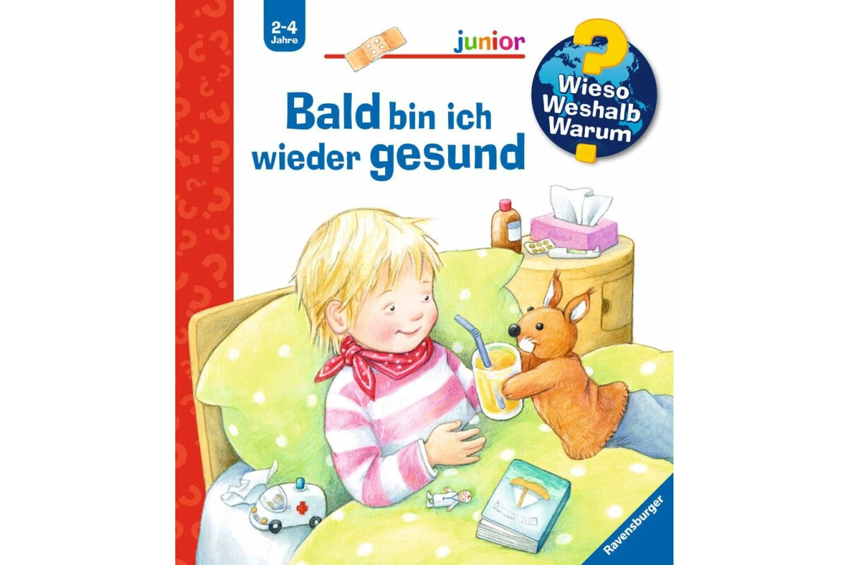 Ravensburger WWW Junior: Bald bin ich wieder gesund