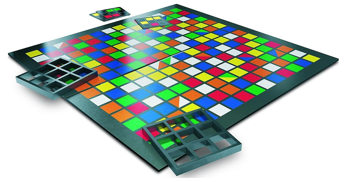 Rubik's Capture Suchspiel Brettspiel ab 7 Jahre für 2-4 Spieler