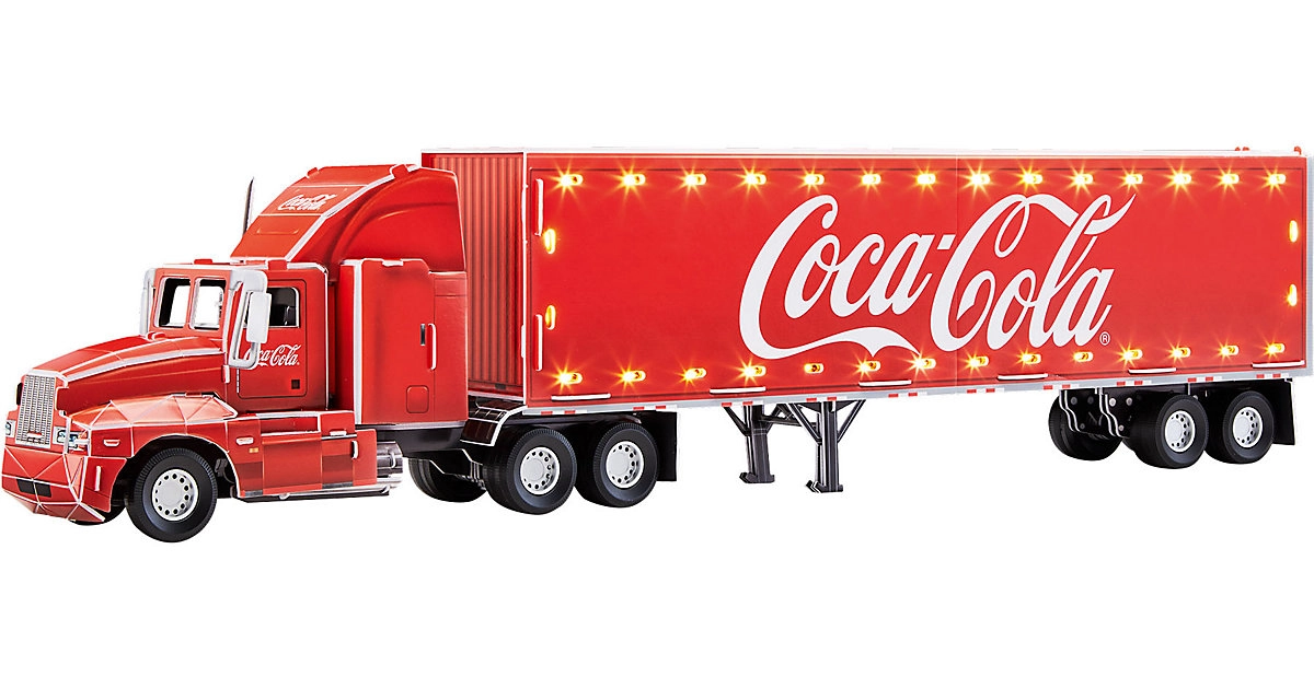 Revell 3D Puzzle Coca Cola mit LED Beleuchtung 58 cm lang ab 12 Jahren